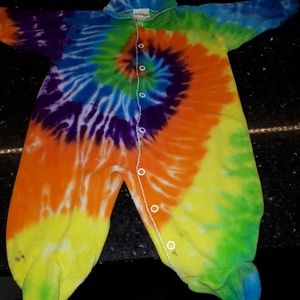 Tie Dyed baby onesie